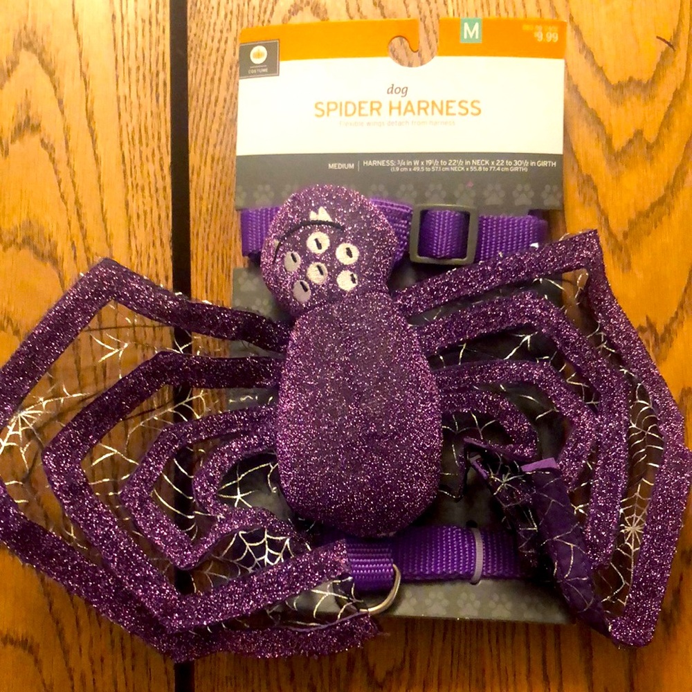 Halloween Dog Spider Harness
